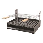 Barbecue � charbon grilloir - noir - 485 x 34 cm
