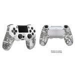 Grip multi - textur camouflage gris pour manette ps4 dualshock 4
