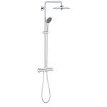 Grohe colonne de douche robinet thermostatique vitalio joy 260 50% d�conomie deau et d�nergie douchette ...