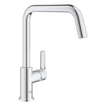 Mitigeur d�vier - grohe - quickfix start - rabattable - chrome - finition chrom�e