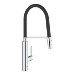 Grohe robinet de cuisine �vier feel robinet avec douchette extractible bec en forme de u inverseur 2 ...