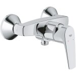 Grohe robinet douche monocommande start flow montage mural raccord filet� pour flexible en 1 / 2 rosaces ...