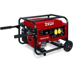 Groupe �lectrog�ne essence - zeuz - 3000 w - autonomie 9 h - moteur 4 temps - monophas� - syst�me avr ...