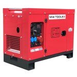 Groupe �lectrog�ne insonoris� diesel 8kw 230v + 10kw 400v mw tools