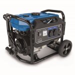 Groupe lectrogne scheppach sg3200x - puissance max 2800w - essence - bleu