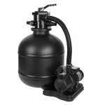 Groupe de filtration à sable 3. 8 à 4 m3 / h - cuve 19kg sable - 250w - piscine 20m3 Groupe de filtration à sable 3. 8 à 4 m3 / h - cuve 19kg sable - 250w - piscine 20m3