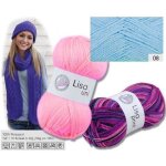 Pelote de laine � tricoter - grundl - 760 - 8 lisa - bleu clair - 50 g - id�ale pour vos projets cr�atifs ...
