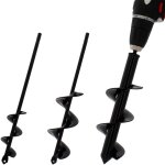 Gt market - lot de 3 for�ts tari�res � 4 6 et 8 cm pour perceuse et visseuse - longueur 30 cm