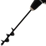 Gt market - for�t tari�re � 4 cm pour perceuse et visseuse - longueur 30 cm