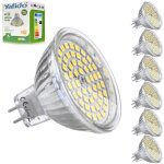 Gu5. 3 led 12v mr16 blanc du jour 5w ampoule equivalent  35w halogne lampe gu 5. 3 mr 16 blanc froid ...