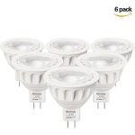 Gu5. 3 mr16 led ampoule 5w blanc chaud 3000k led lampe bulb 12v led spot langle dmission de 35 non ...