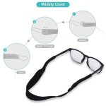 Gue 5pcs cordon sangle lunettes de soleil sport cordon 42x2cm gu345