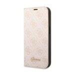Guess 4g metal camera outline booktype case - coque pour iphone 14 (rose) - 3666339083281