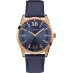 Montre - guess - w1307g2 - 42mm - cuir marron - acier inoxydable