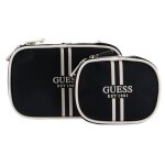 Guess trousse de maquillage noir pour femme - mildred cosmetic case 229689