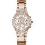 Montre - guess - moonlight gw0320l3 - quartz - acier inoxydable - 36 mm - or rose