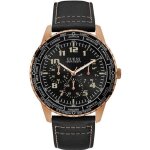 Montre - guess - pioneer w1170g2 - acier inoxydable - cuir - r�sistante � leau 100m