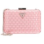 Guess pochette rose pour femme twiller minaudiere bag pale pink 264648