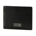Guess porte - cartes noir en cuir pour femme et homme - new boston card case 236758
