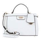 Guess sac � �paule bandouli�re blanc pour femme - eco angy society satchel 230486