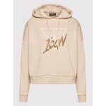 Guess - sweat capuche - beige - m - beige - pulls & gilets & sweats femme