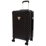 Valise - guess - wilder 22 in 8 - wheeler m - marron - 4 roulettes - cadenas tsa