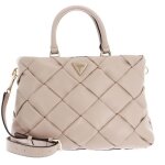 Guess sac � main beige pour femme - zaina girlfriend satchel stone 236658