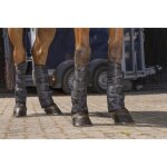 Guêtres de transport basses riding world - couleur : noir taille : cheval Guêtres de transport basses riding world - couleur : noir taille : cheval