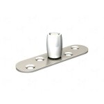 Accessoire pour systmes coulissants - mantion - 1102 - nylon - 25x17mm - finition haut de gamme