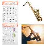 Guide du d�butant de saxophone tableau de doigt� de saxophone guide de base tableau de comparaison instruments ...