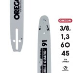 Guide trononneuse oregon 180sdea095 single rivet 45 cm