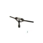 Guidon tunr scooter cross adaptable booster alu noir avec potence