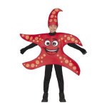 D�guisement - �toile de mer rouge - enfant 10 - 12 ans - comprend chapeau - int�rieur