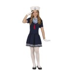 Costume - d�guisement marin - bleu fonc� - fille - 7 - 9 ans