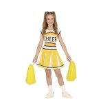 Dguisement de pom - pom girl - guirca - jaune - fille - 3 - 4 ans - multicolor