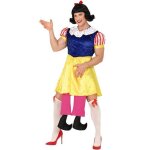 D�guisement - princesse satisfaite homme - blanc - polyester - adulte