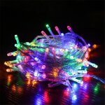 Guirlande lumineuse exterieur 30 m / 300 led ac220v 8 modes d�coration f�te no�l anniversaire sapin christmas ...