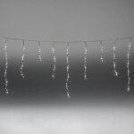 Rideaux stalactites ext�rieur 8m 480 led blanc froid + transfo feeric lights & christmas
