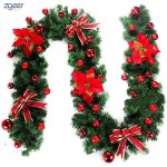 Guirlande lumineuse - imitation sapin - dcoration noel - 2. 7 m pour la maison lhtel le supermarch ...