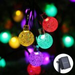 Guirlande lumineuse solaire multicolore 30led 6m Étanche extérieur décoration de noël Guirlande lumineuse solaire multicolore 30led 6m Étanche extérieur décoration de noël