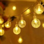 Guirlande lumineuse - xmtech - 30m - 240 led - blanc chaud - 8 modes - ip44