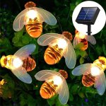 Guirlande lumineuse - zgeer - 20 led - 5 m�tres - solaire - �tanche