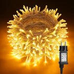 Guirlande lumineuse - zgeer - 50m - 500 led - imperm�able - blanc chaud