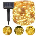 Guirlande solaire - lampesecoenergie - 100 led blanc chaud - 1190 cm - Énergie solaire - extérieur Guirlande solaire - lampesecoenergie - 100 led blanc chaud - 1190 cm - Énergie solaire - extérieur