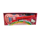 Guitare  6 cordes hello kitty de reig avec casque - microphone