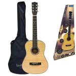 Guitare acoustique en bois - 91 cm avec housse de transport