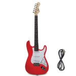 Guitare electrique johnny brook rouge + cble jack 6. 35mm