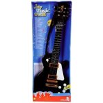 Simba toys guitare �lectrique enfant rock 56 cm noire avec cordes m�talliques et d�mo