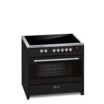 Cuisini�re � induction - gurari - e 913 bl - 90 cm - 121 l - 5 zones avec booster
