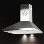 Gurari gch 147 is 5 + ventilateur � charbon hotte aspirante 50 cm en inox 1000m� / h 3 vitesses + ventilateur ...